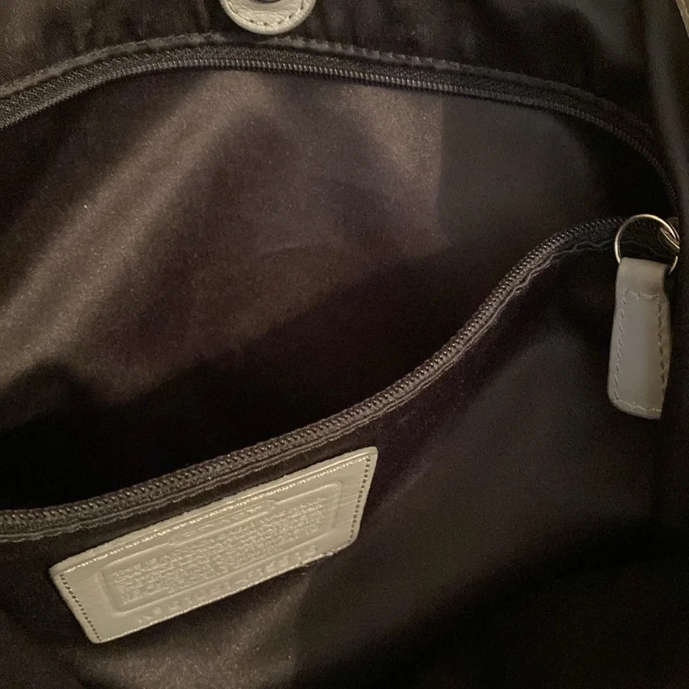 Coach Ashley Patent Leather Carryall - Picture 10 of 16